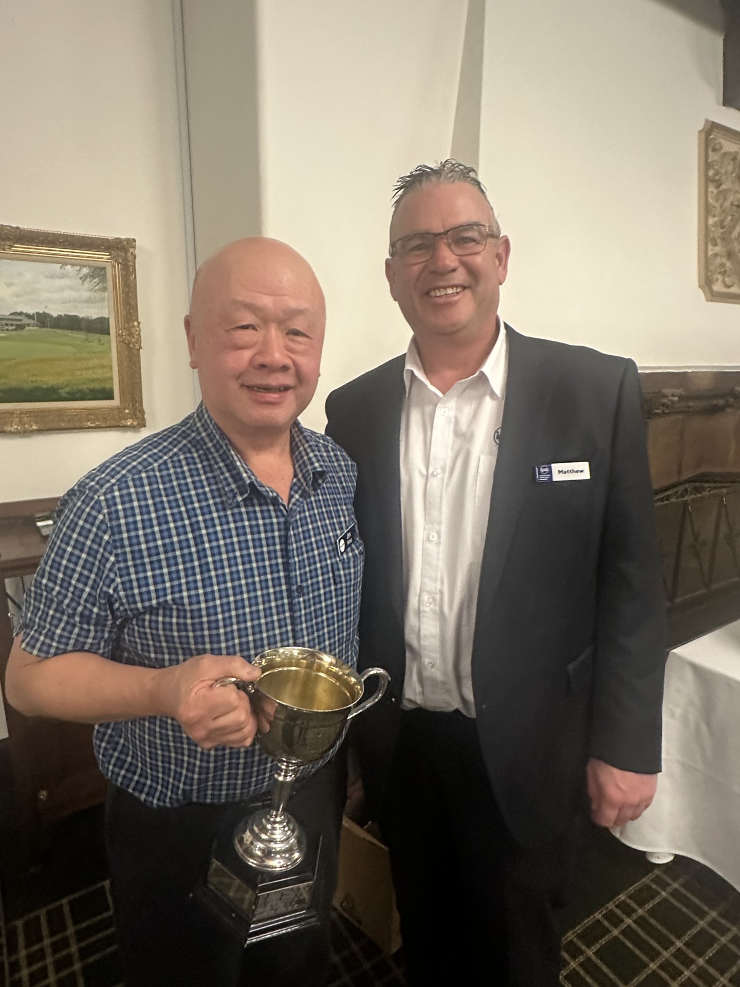 C Grade Champion Jim Wong