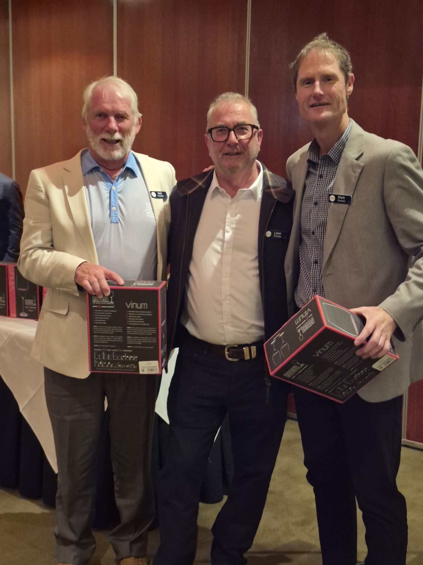 Neil Chandler (left) Mark Gowans (right) 4 Ball winners