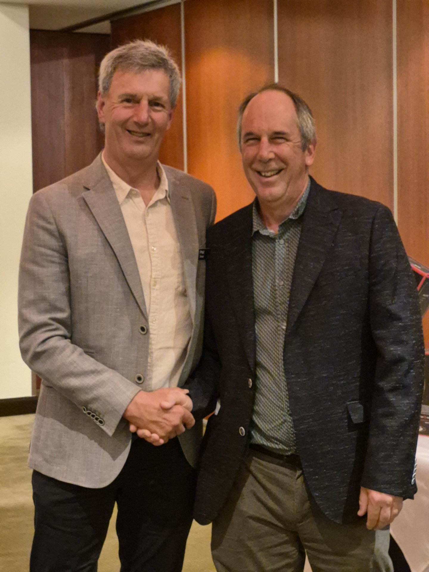 Phil Shay (left) A Grade Winner