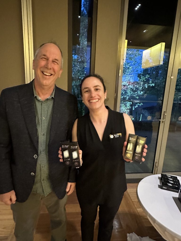 Double nearest the pin champion and Attain VCGC sponsor Natalie Sirianni